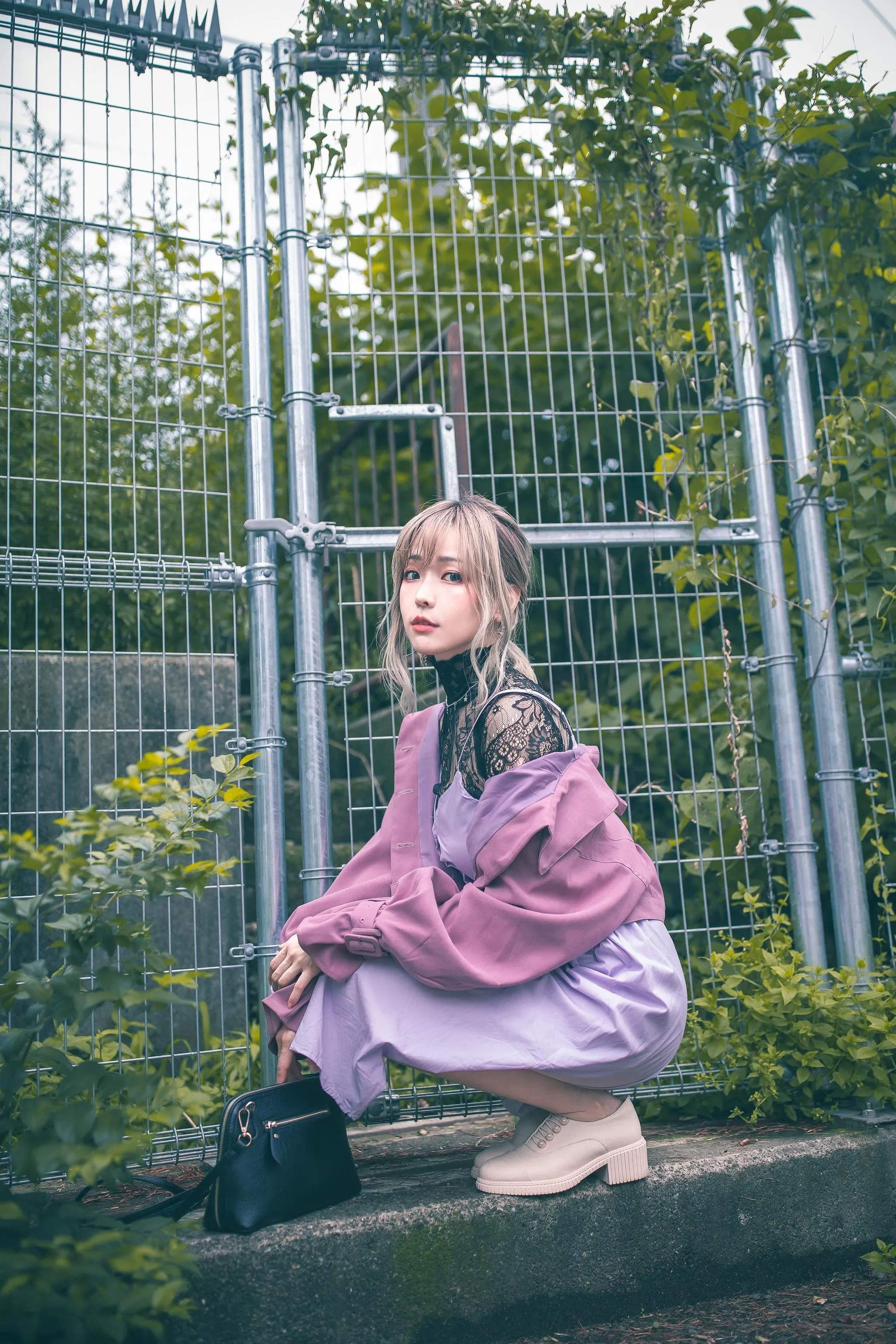 ElyEE子 – NO.90 [2020 Ely Collection] Digital photo set 10套-4 Pale Lavender [54P]插图3